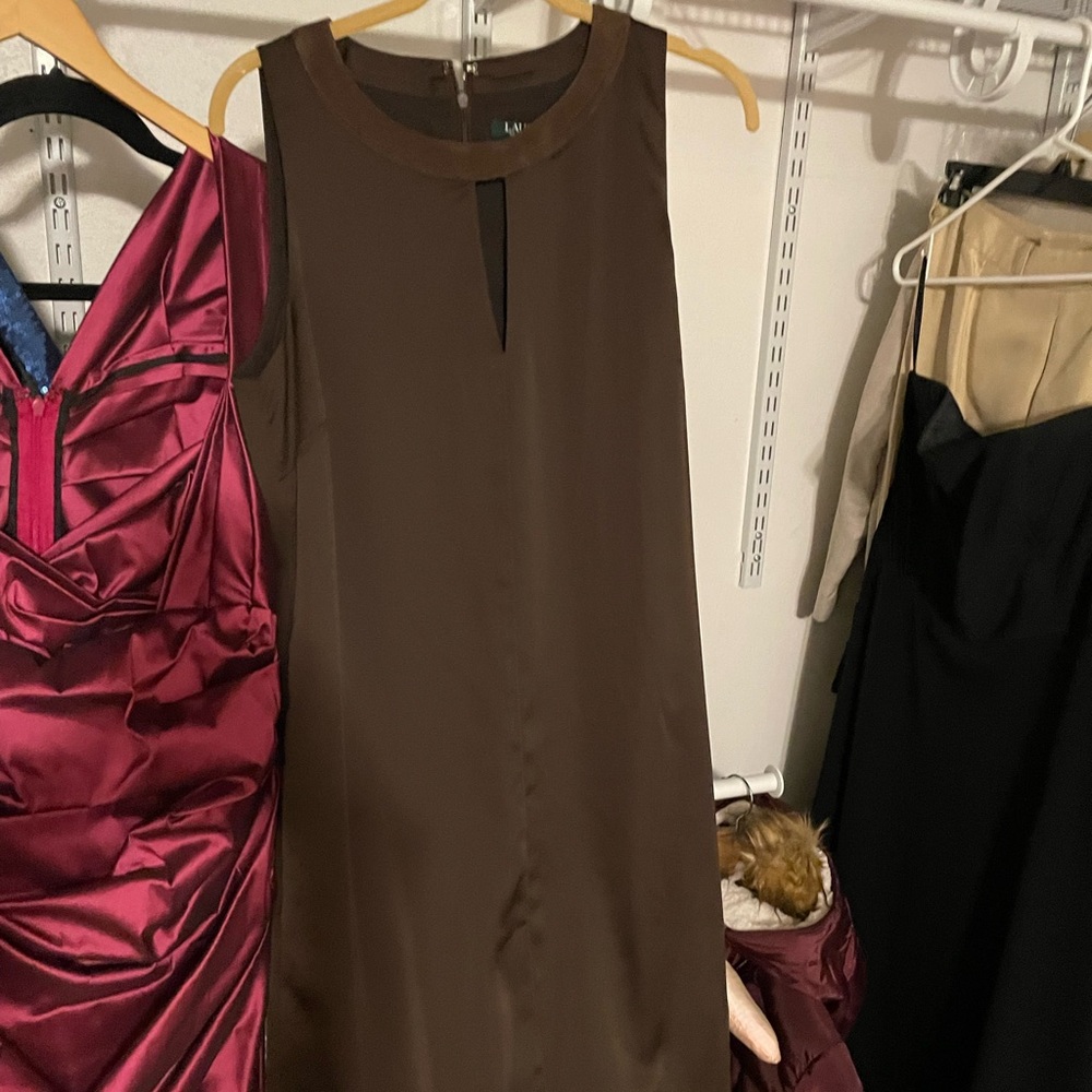 Silky Cut Out Dress